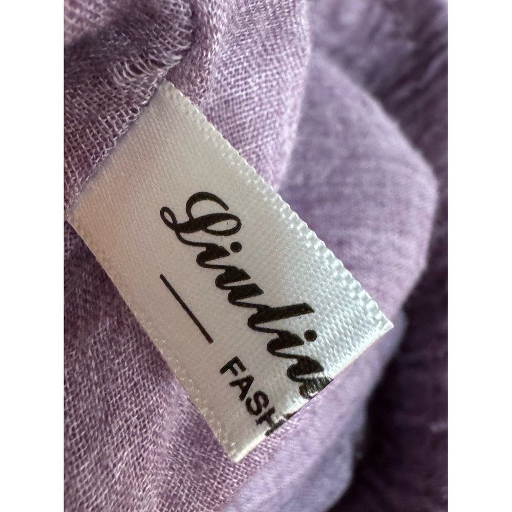 Womens Maxi Skirt XS Fairy Whimsical Cottage Romantic Pastel Purple Coachella - Picture 4 of 5